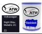 Preview: Volkswagen, Night Blau Metallic 2C, Z2: 500ml Lackdose, von ATW Autoteile West.